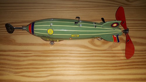 Avion vintage jouet tole - vintage, en