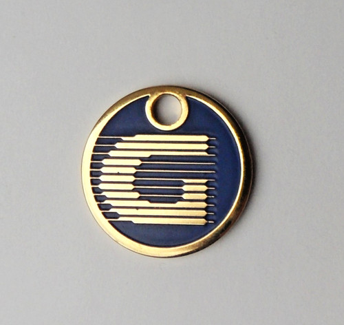 Jeton caddie métal - métal, gefco