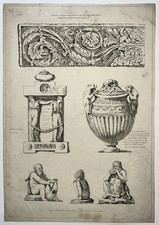 Vase fragment frise - vase,