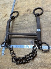 n° 5 ANCIEN MORS DE CHEVAL FORGE . Équitation Fer Monture