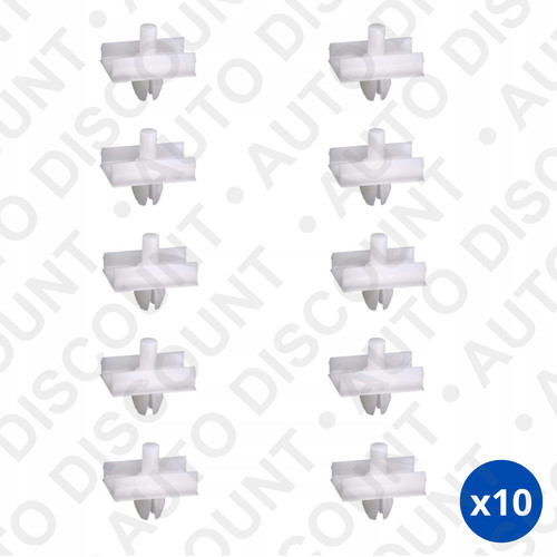 10x clips garniture latérale - clips,