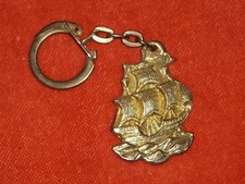 Porte-clés Voilier galère café Nico 30000 exemplaires N° 11321 no gold N° 1