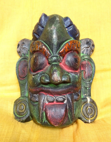 Vintage masque sculpté - vintage,