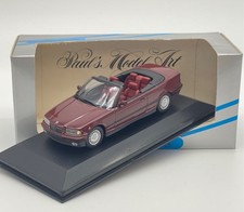 BMW 325i E36 WEINROT TYP 2C 1992 MINICHAMPS 430023332 1:43 SERIES 3 ROUGE ROT