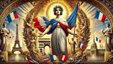 Plaque métal   république