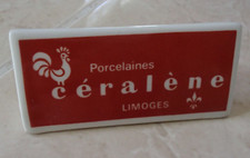 CHEVALET PUB Porcelaines Céralène  Limoges