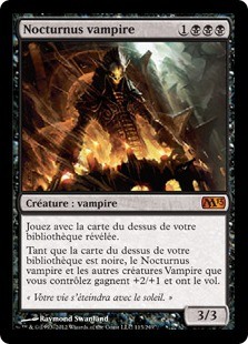 Magic mtg nocturnus vampire - -,