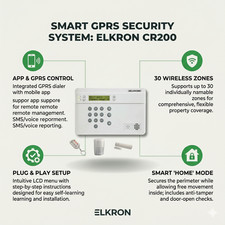 Elkron kit cr200 gprs - elkron,