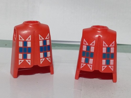 Playmobil corps rouges - x2,