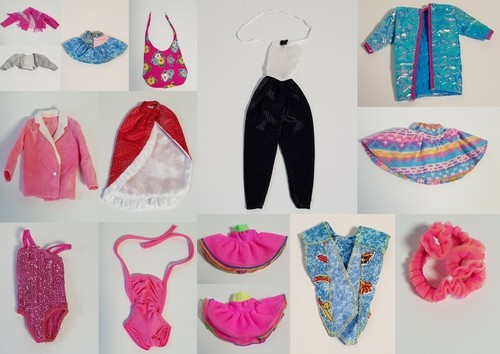 Barbie vêtements robes jupes - barbie,