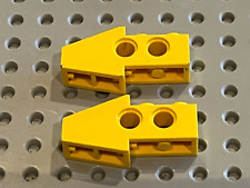 2 x LEGO Technic Yellow wing front ref 2743 / set 8277 8457 8855