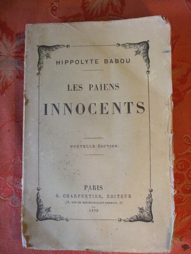 Hippolyte babou les païens - babou,
