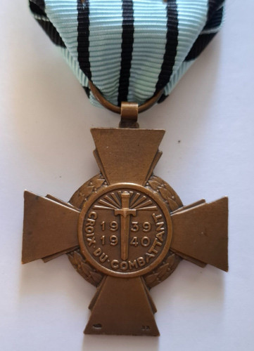 Croix combattant 1939 1940 - du, 1939-1940