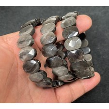 Bracelet de perles Obsidienne