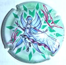 Capsule de Champagne: Extra !! COMTESSE LA FEE , n°42c, Vert, papillons bordeaux