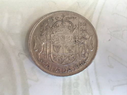 Canada cents 1940 george vi - 50,