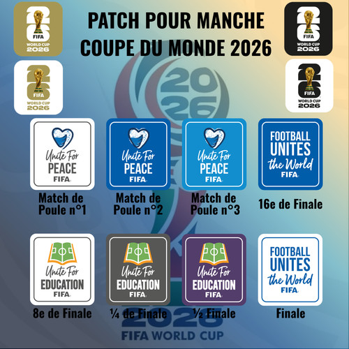 Patch coupe monde 2026 - patch,