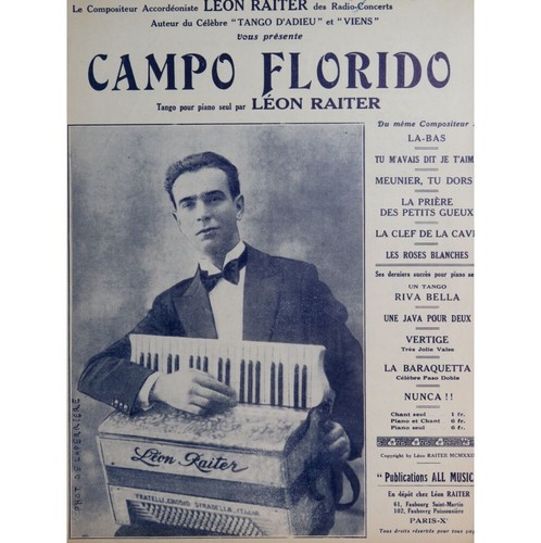 Raiter léon campo - raiter, florido