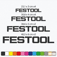 FESTOOL - 12 Stickers Vinyles