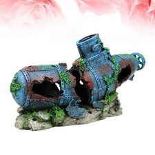 Habitat sous-marin Habitat Habitat Pish Tank Decorative Accesstes Aquarium coulé