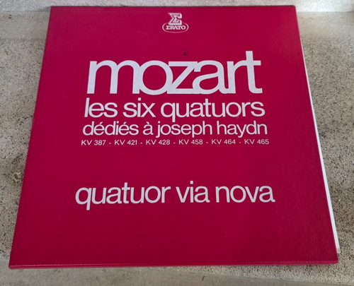 Mozart les six quatuors - mozart-les,