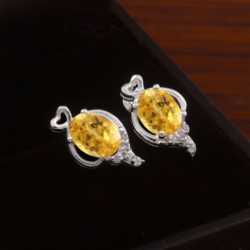 Boucles oreilles saphir - d’oreilles,