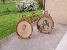 2 anciens cadres photo en