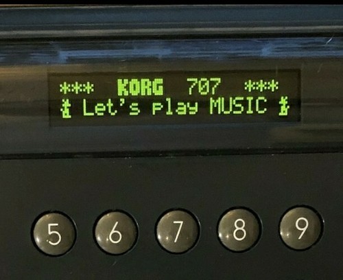 Korg 707 super enhanced - korg,