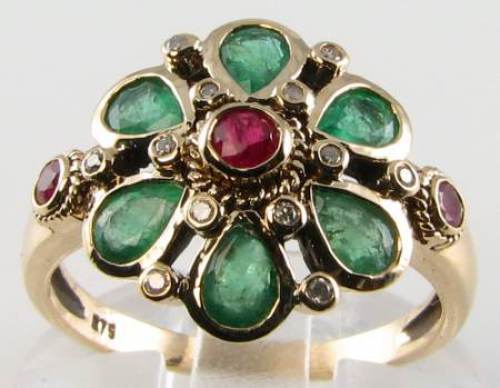 Bague argent large - en,