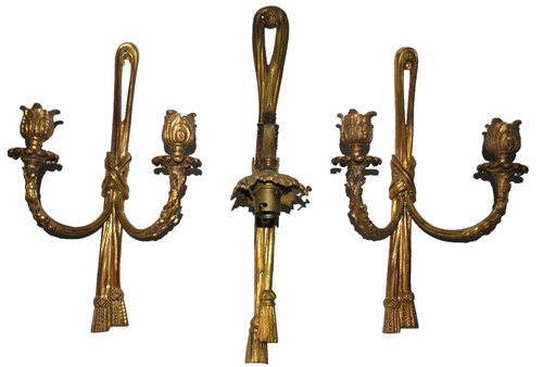 Bronze dore decor embrase - à,