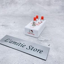 Pédale d'effet guitare Fender x Hello Kitty Fuzz blanche compacte limitée Jap...