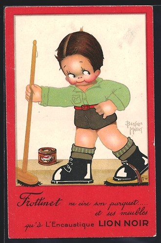 Carte postale artiste - carte, d'artiste