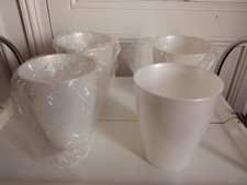 LOT 4 CACHE POT  ORCHIDEE EN