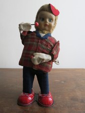 clown automate japonais jouant du tambour 