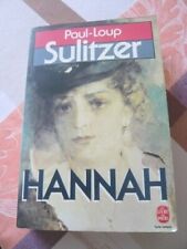 Hannah / Paul-Loup Sulitzer