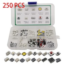 250 Valeurs Tactile Bouton