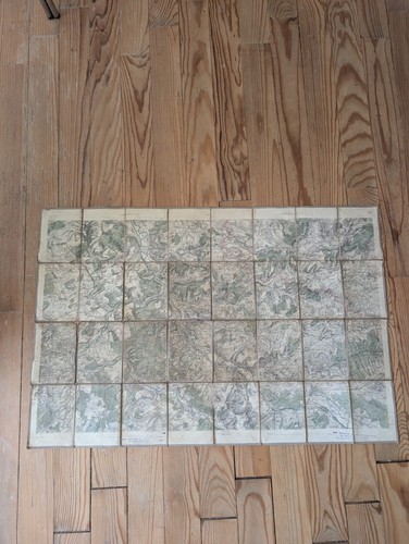 Carte état major - d'état,