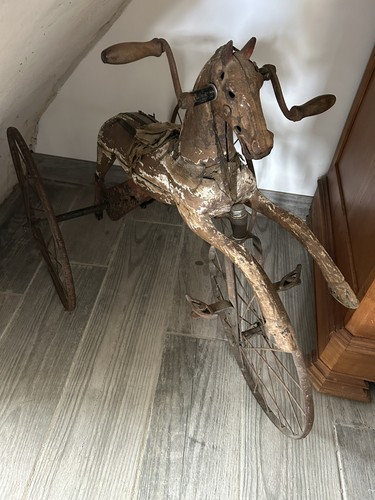Jouet ancien cheval rare peut - ancien,