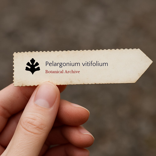 Pelargonium vitifolium - , 10