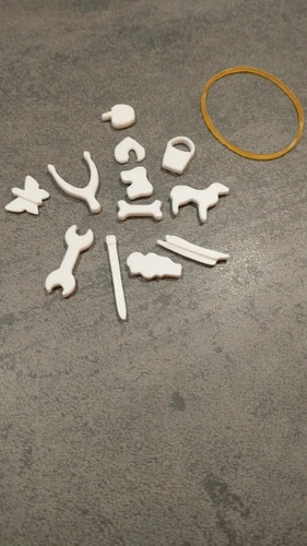 Pièces imprimées 3d - 13,