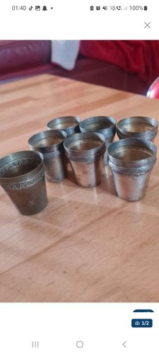 Lot gobelets en - de,