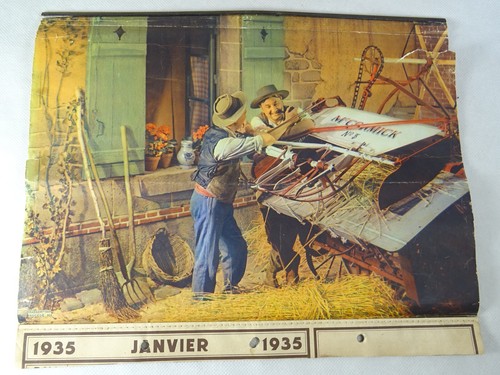 Publicité affiche ancienne - ancienne, mc