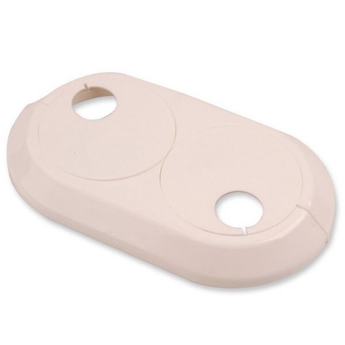 Double 16mm pvc blanc - double,