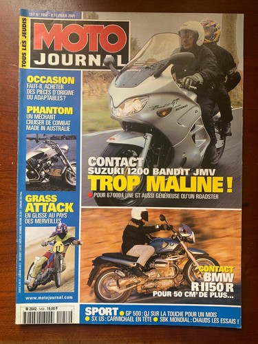 Moto journal 2001 - moto, suzuki