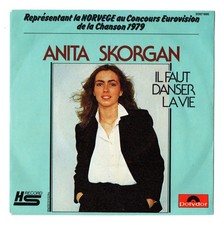 Disque EUROVISION 1979 Norvège (version française et anglaise)
