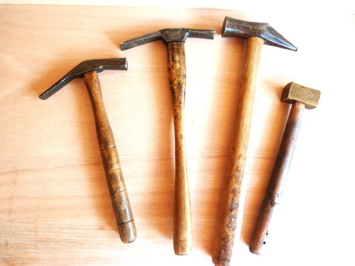 Lot anciens outils - anciens, cordonnier