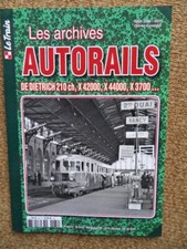 642-LE Train archives autorails 84 De Dietrich