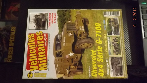 Revue véhicules militaires - revue,