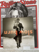 DAVID BOWIE "SLOW BURN" EXCLUSIVE FRENCH ONLY 7" VINYL IN ROLLING STONE MAG NEW