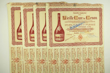SOCIETE DE LA VIEILLE CURE DE CENON 2500 FRANCS CENON BORDEAUX 1952 X 65